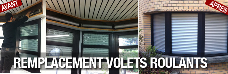 Remplacement volets montreuil